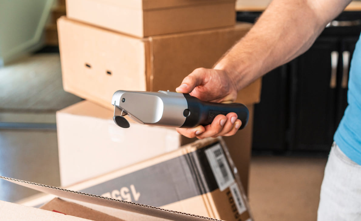 Got Too Many Cardboard Boxes? Get ZipSnip Handheld Cordless Electric  Cardboard Box Cutter / Electric Scissors