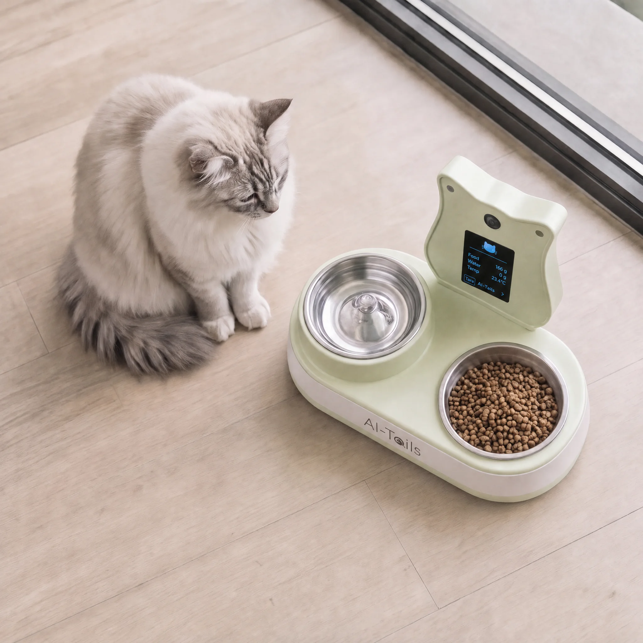Green+Cat